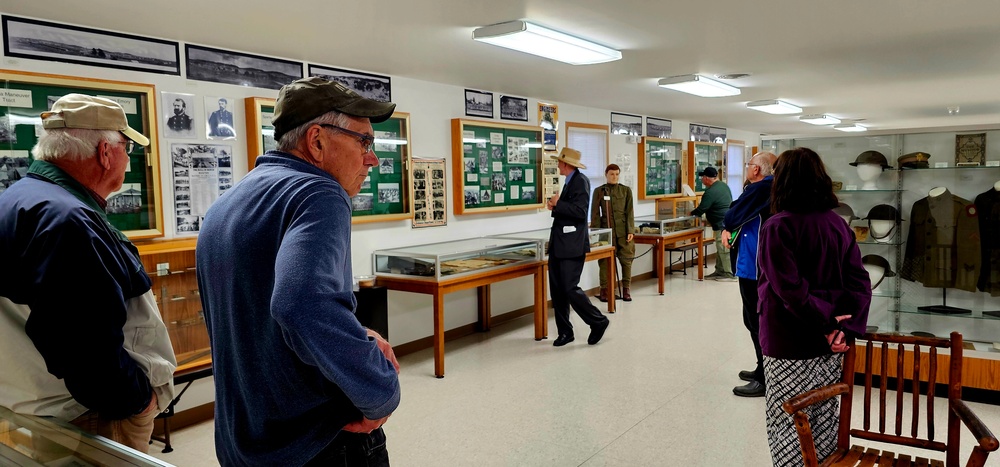 2025 RAD visitors stop at Fort McCoy Commemorative Area; review Army history, heritage