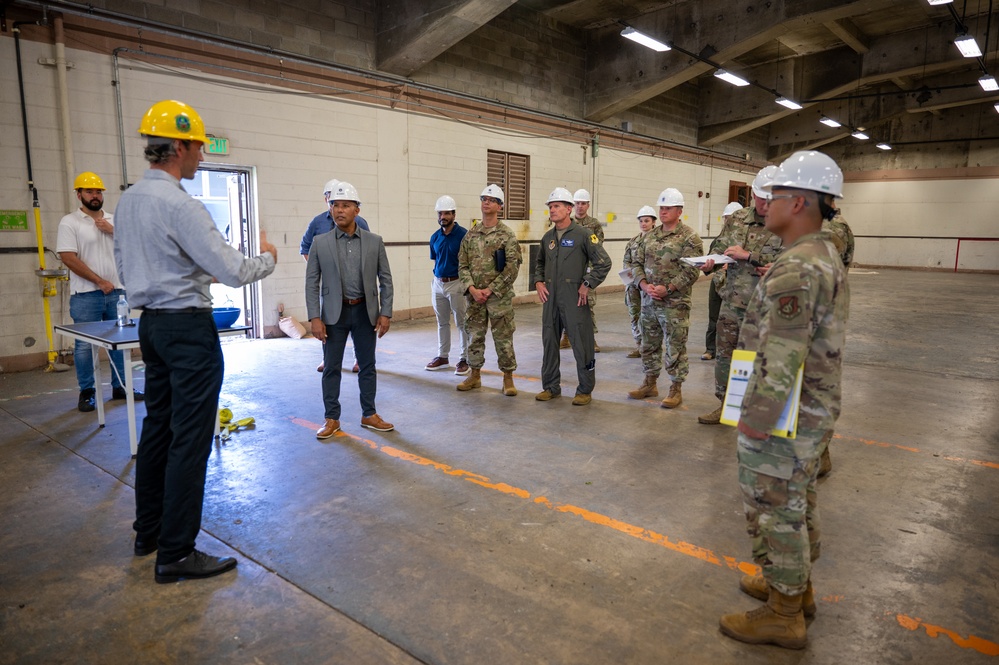 Kadena hosts Assistant Secretary Saunders for base tour