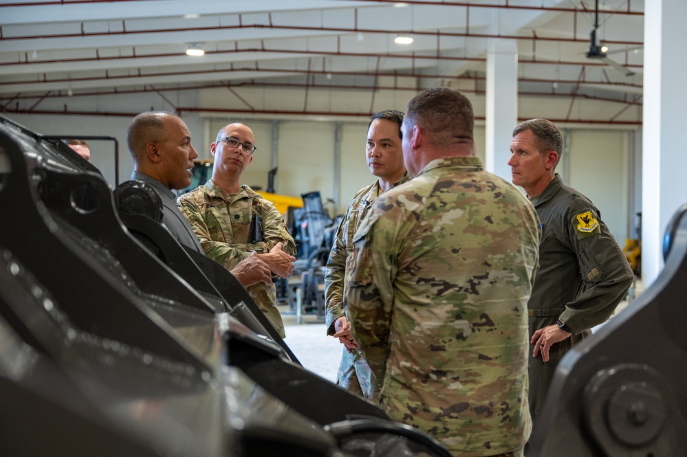 Kadena hosts Assistant Secretary Saunders for base tour