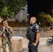 West Virginia National Guard Soldiers Patrol Stadium-Armory Metro Station