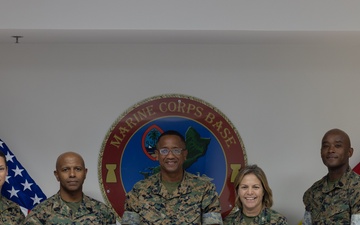 Manpower and Reserve Affairs Leadership visit MCB Camp Blaz