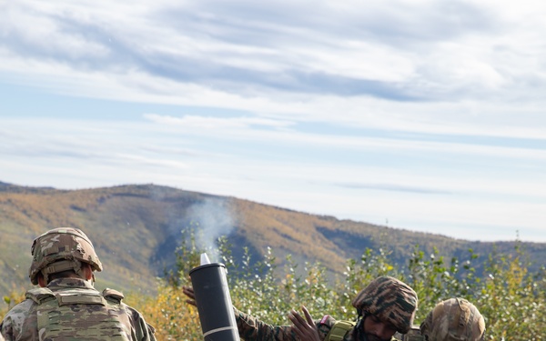 Indian and U.S. Army bilateral training exercise at Yudh Abhyas 25 in Fort Wainwright, AK