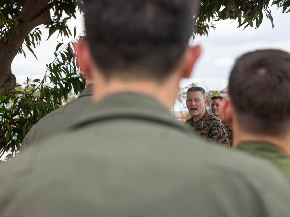 MRF-D 25.3: MARFORPAC deputy commander visits MRF-D Marines