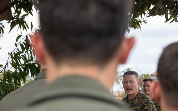 MRF-D 25.3: MARFORPAC deputy commander visits MRF-D Marines