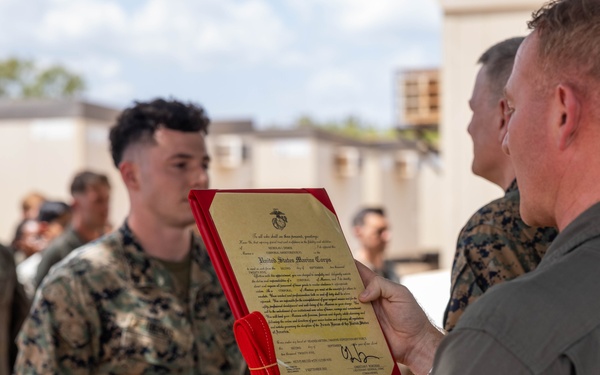 MRF-D 25.3: MARFORPAC deputy commander visits MRF-D Marines