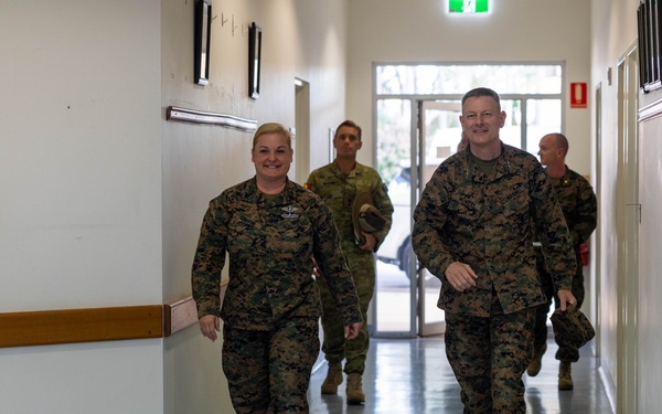 MRF-D 25.3: MARFORPAC deputy commander visits MRF-D Marines