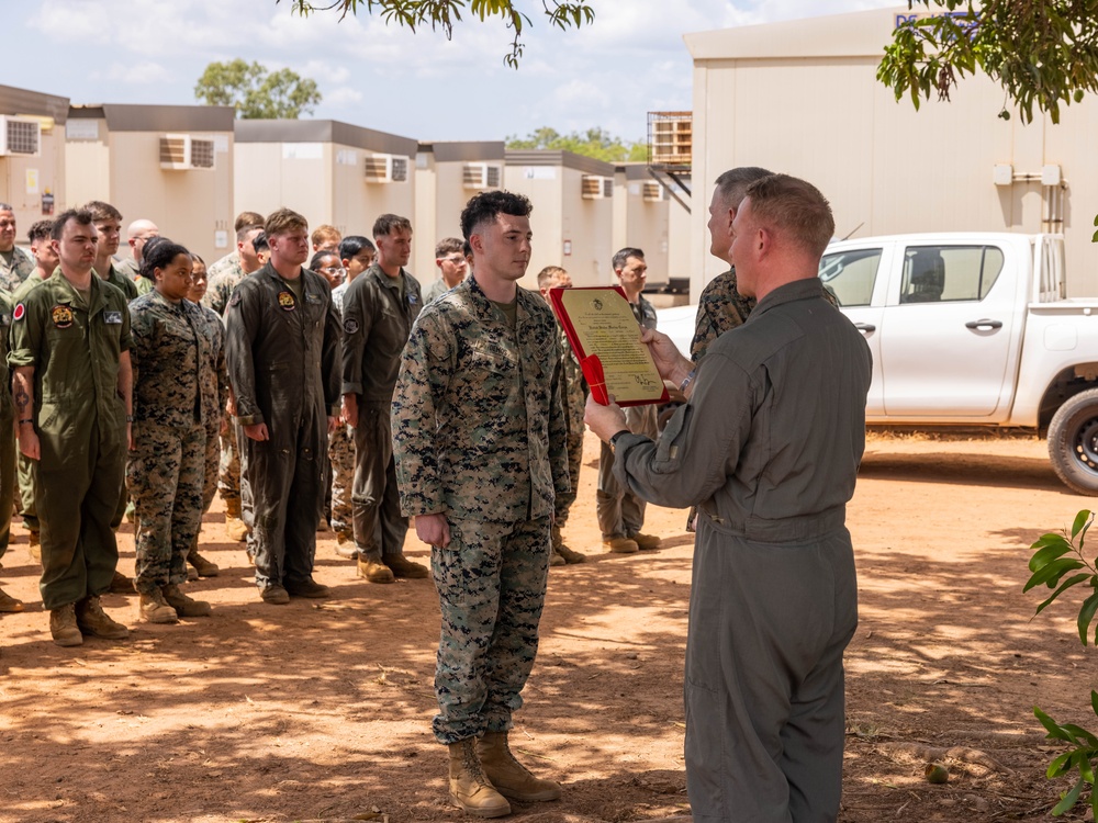 MRF-D 25.3: MARFORPAC deputy commander visits MRF-D Marines
