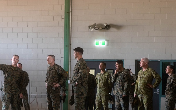 MRF-D 25.3: MARFORPAC deputy commander visits MRF-D Marines