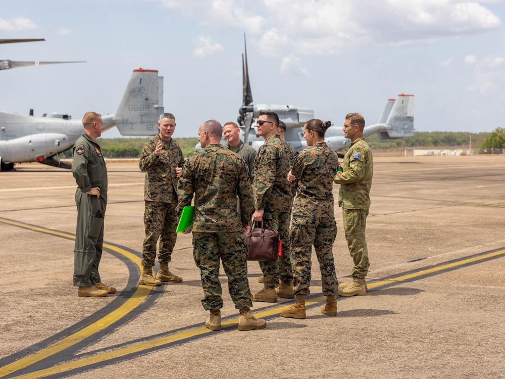MRF-D 25.3: MARFORPAC deputy commander visits MRF-D Marines
