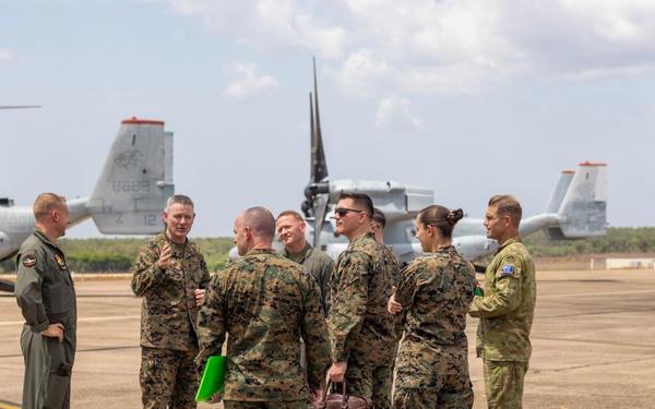 MRF-D 25.3: MARFORPAC deputy commander visits MRF-D Marines