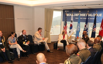 Tri-Command Commander and Canada Deputy Minister Department of National Defense at SDD 2025