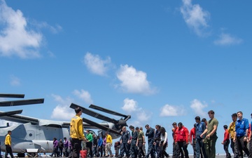 USS America (LHA 6) Conducts Flight Operations