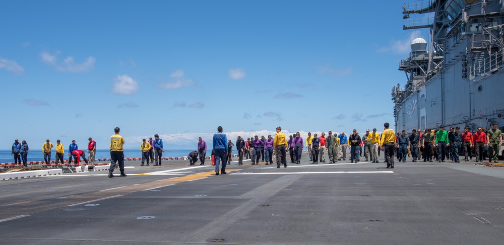 USS America (LHA 6) Conducts Flight Operations