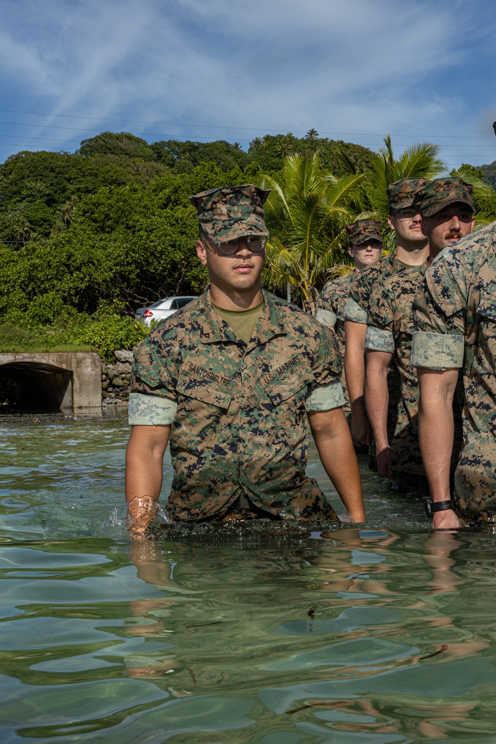Kosrae Promotion: A Native of The Dominican Republic is promoted to Corporal during Koa Moana 25