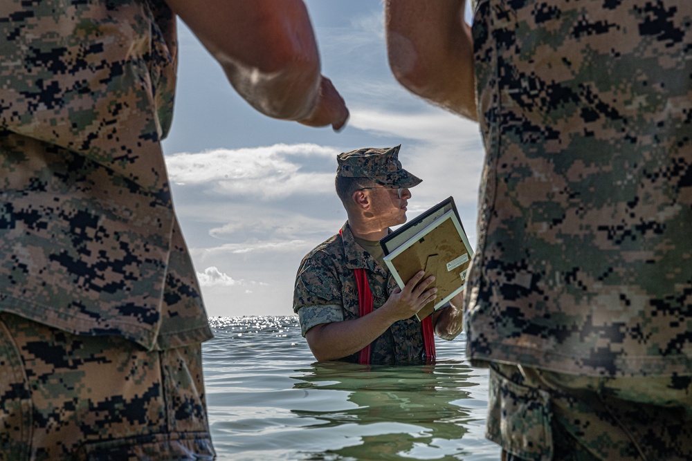 Kosrae Promotion: A Native of The Dominican Republic is promoted to Corporal during Koa Moana 25