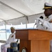 USS Higgins Holds Change of Command Ceremony