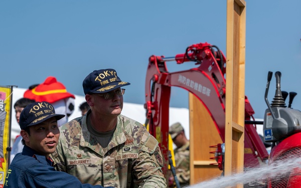 374 AW participates in joint comprehensive disaster drill