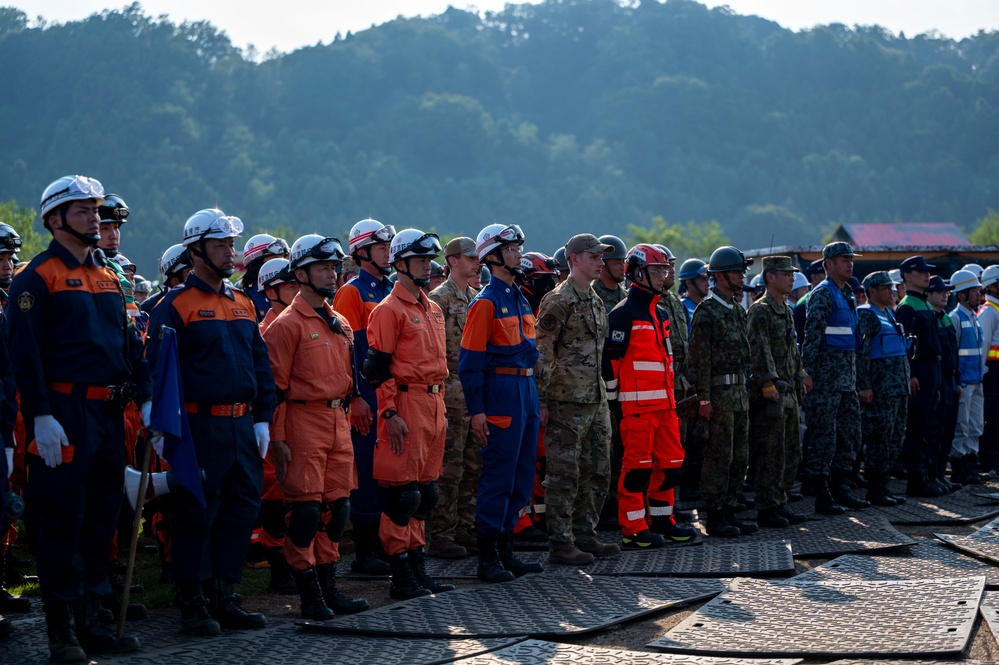374 AW participates in joint comprehensive disaster drill