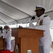 USS Higgins Holds Change of Command Ceremony
