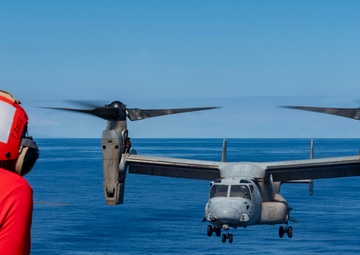USS America (LHA 6) Conducts Flight Operations