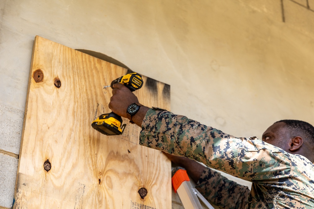 III Marine Expeditionary Force Support Battalion sets up command and control post for exercise Resolute Dragon 25