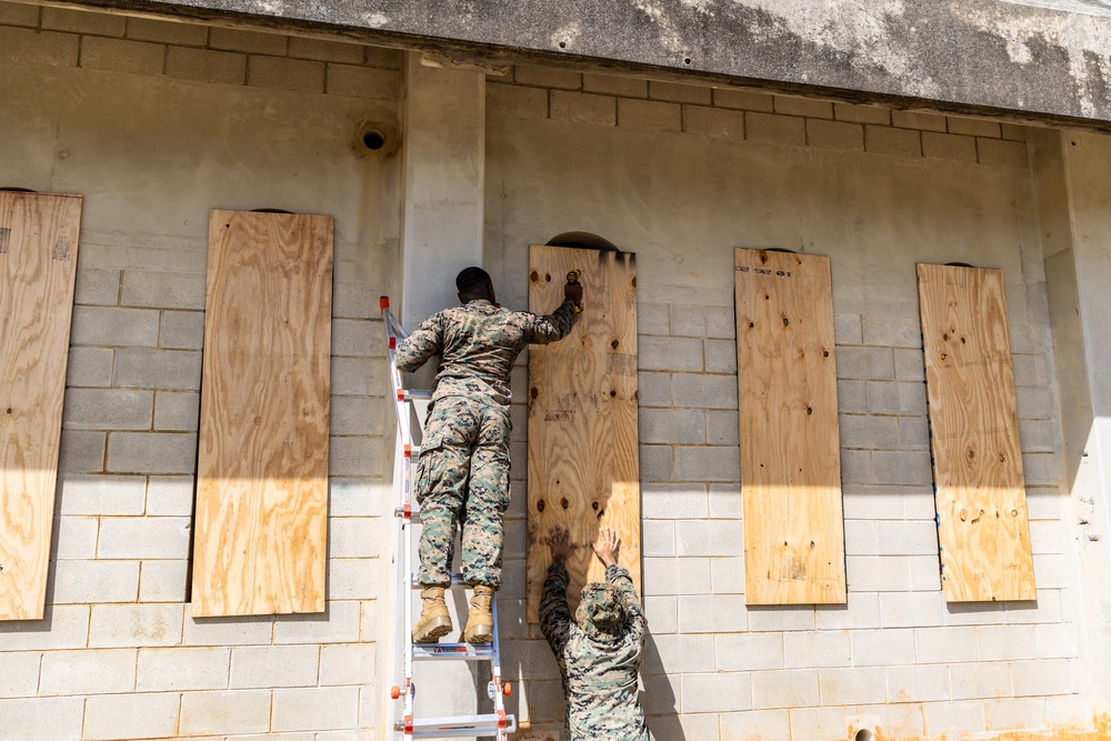 III Marine Expeditionary Force Support Battalion sets up command and control post for exercise Resolute Dragon 25