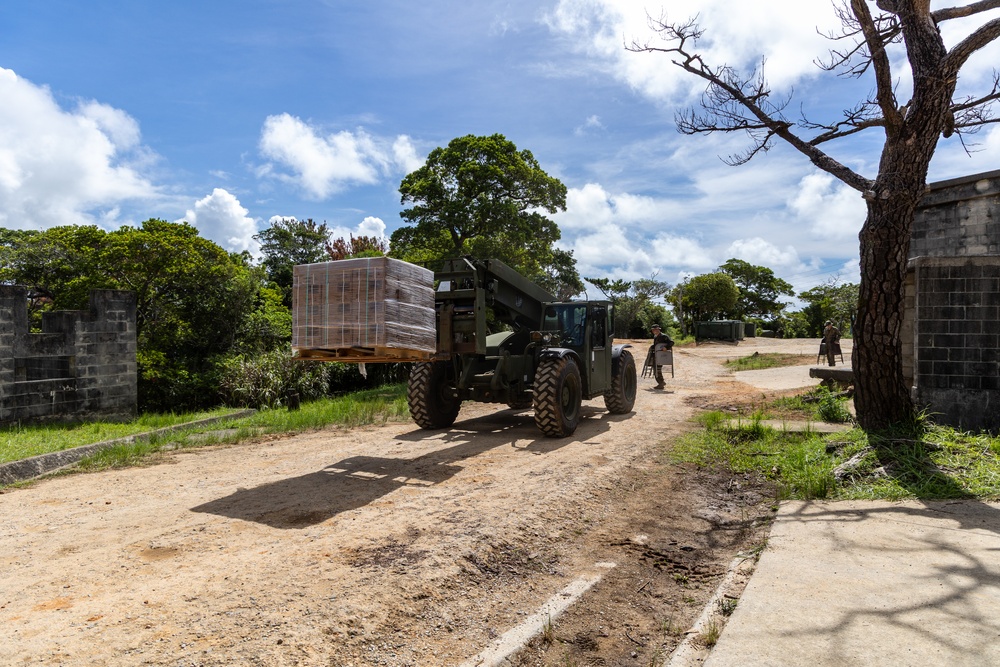 III Marine Expeditionary Force Support Battalion sets up command and control post for exercise Resolute Dragon 25