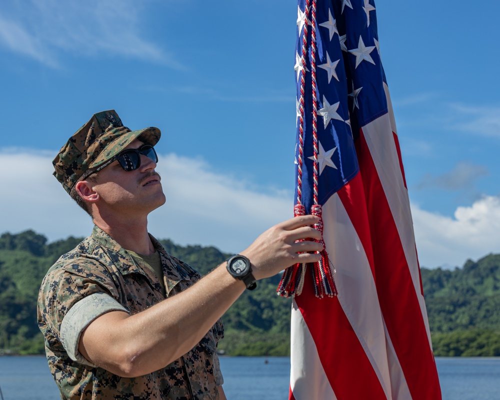 Pacific Peacekeepers: Koa Moana Marines and Sailors Participate in the Kosrae Liberation Day on Kosrae