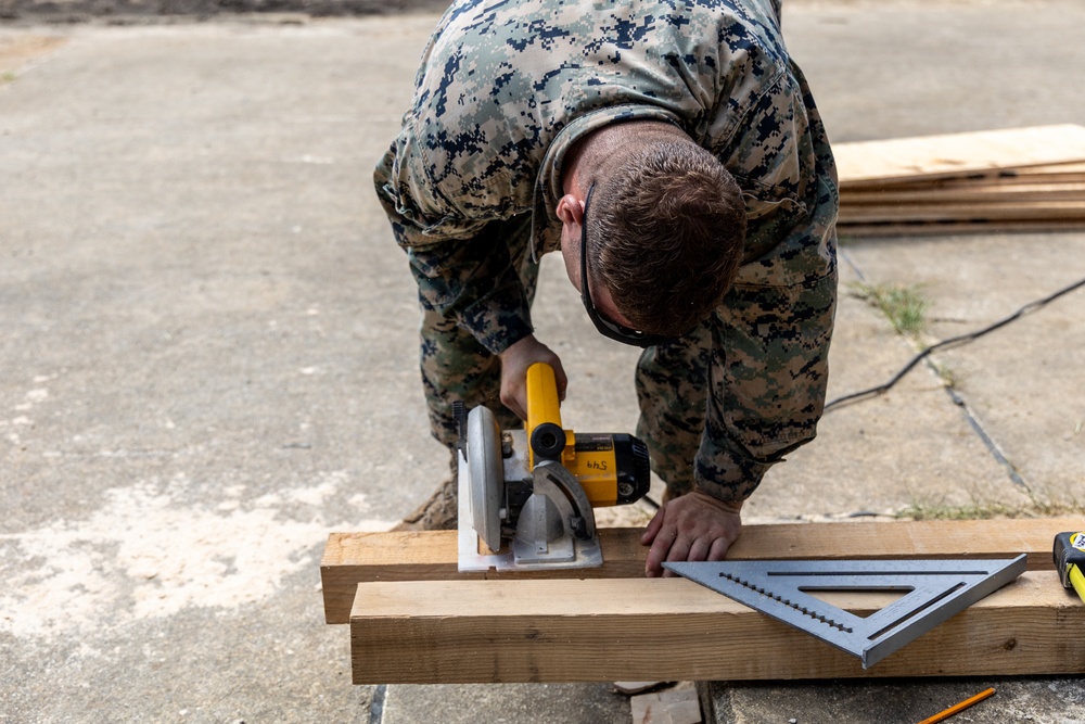 III Marine Expeditionary Force Support Battalion sets up command and control post for exercise Resolute Dragon 25
