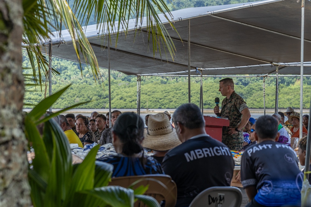 Pacific Peacekeepers: Koa Moana Marines and Sailors Participate in the Kosrae Liberation Day on Kosrae