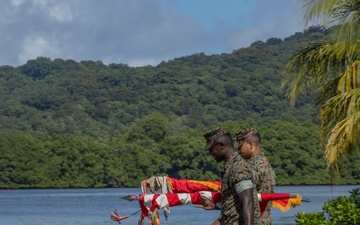 Pacific Peacekeepers: Koa Moana Marines and Sailors Participate in the Kosrae Liberation Day on Kosrae