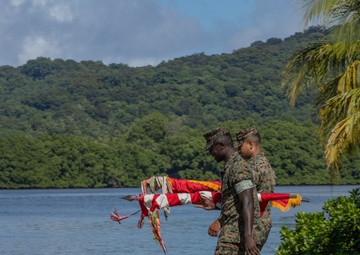 Pacific Peacekeepers: Koa Moana Marines and Sailors Participate in the Kosrae Liberation Day on Kosrae
