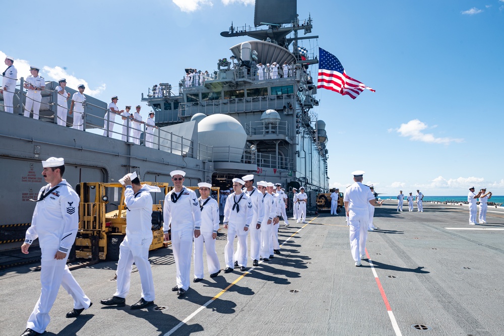 USS America (LHA 6) Arrives in Hawaii