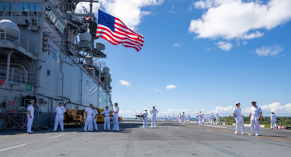 USS America (LHA 6) Arrives in Hawaii