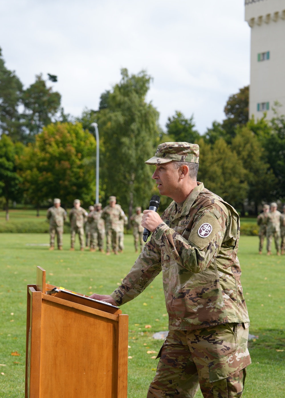 U.S. Army Medical Department Activity Bavaria Change of Command