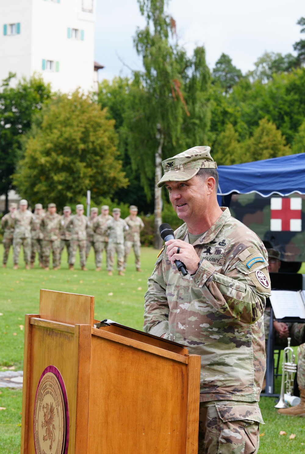 U.S. Army Medical Department Activity Bavaria Change of Command