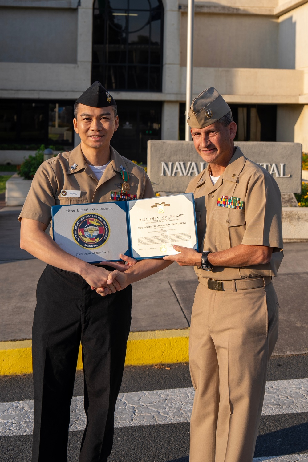 USNMRTC Sigonella Awards Ceremony 15AUG2025