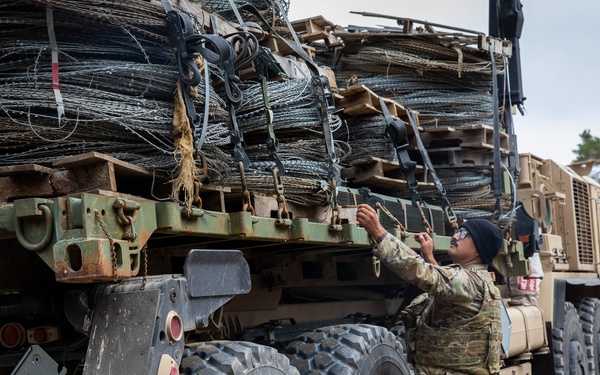 83rd CSSB Coordinates Resupply Missions During Saber Junction 2025
