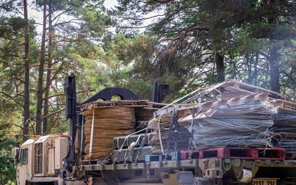 83rd CSSB Coordinates Resupply Missions During Saber Junction 2025