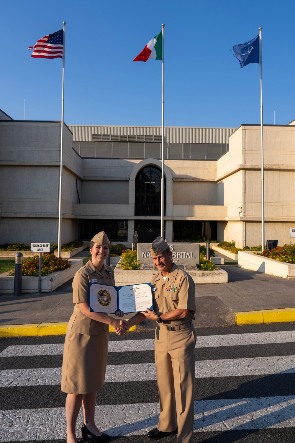 USNMRTC Sigonella Awards Ceremony 15AUG2025
