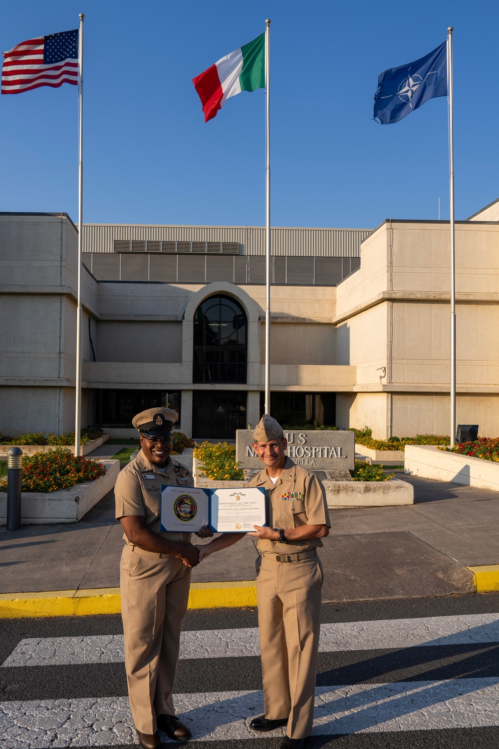 USNMRTC Sigonella Awards Ceremony 15AUG2025