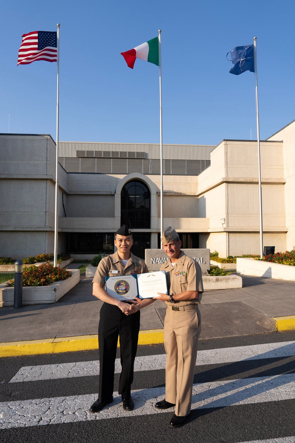 USNMRTC Sigonella Awards Ceremony 15AUG2025