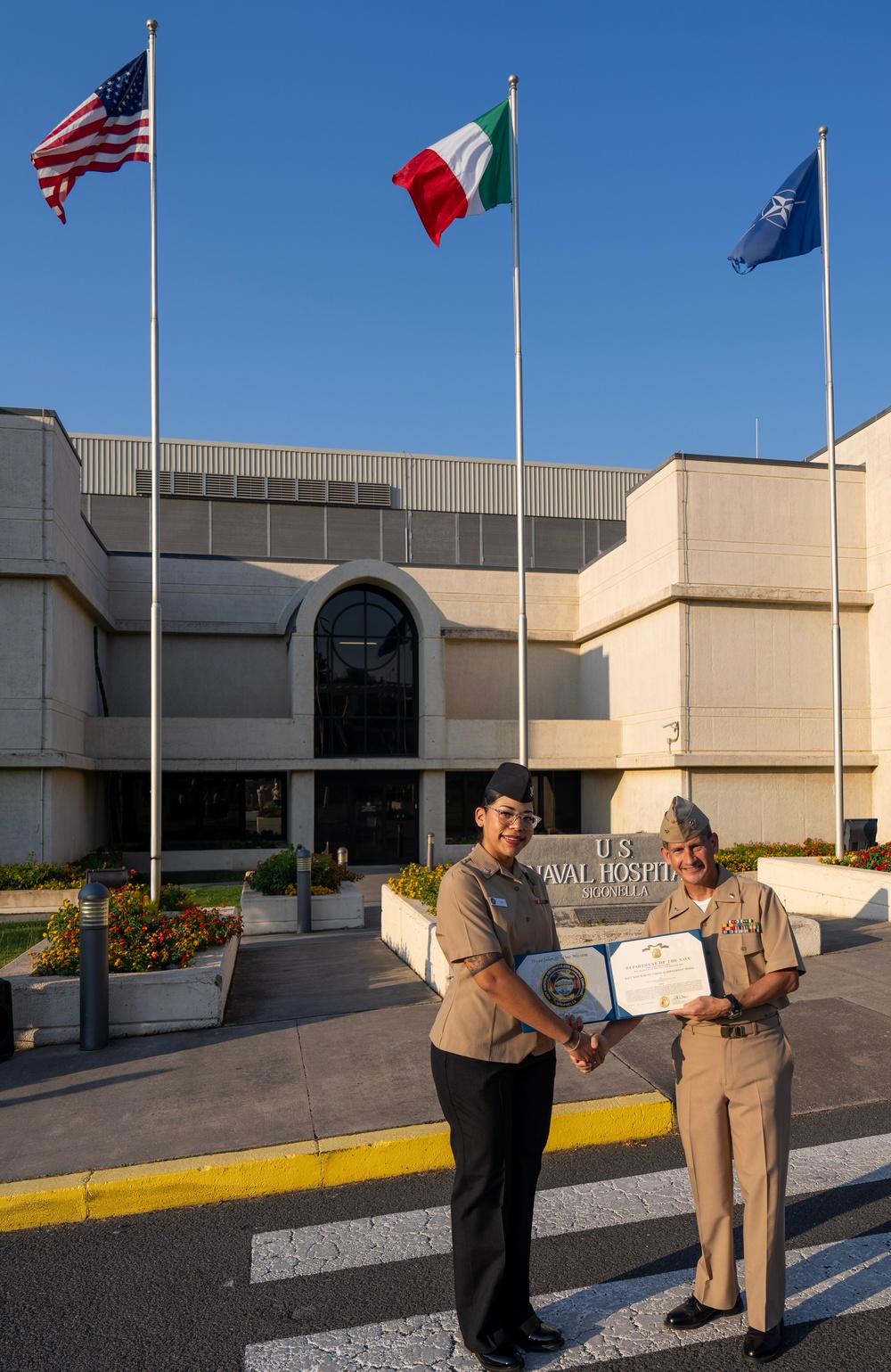 USNMRTC Sigonella Awards Ceremony 15AUG2025