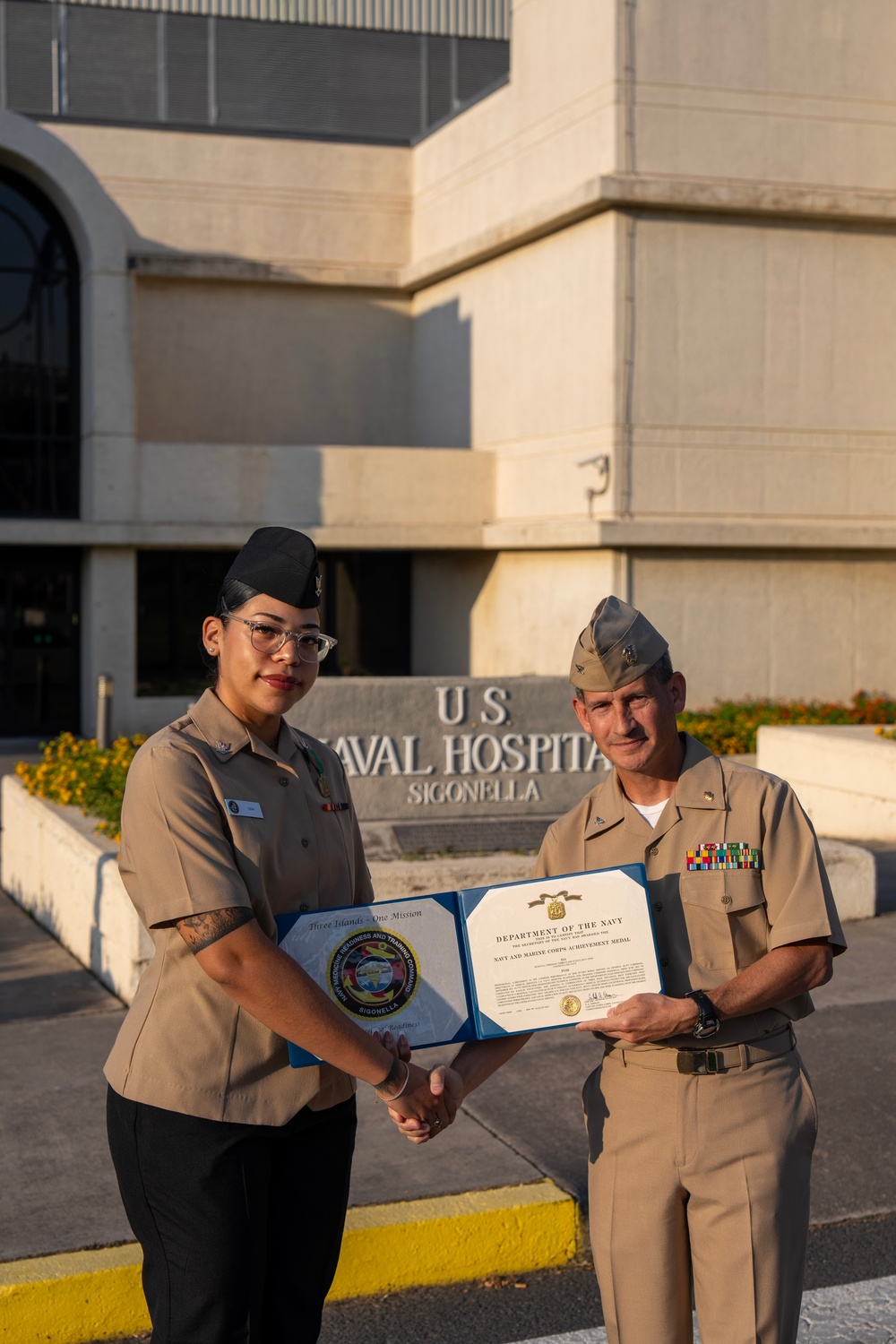 USNMRTC Sigonella Awards Ceremony 15AUG2025
