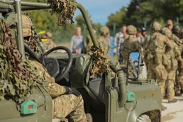 U.S. and U.K. Forces Respond to Civil Protest at Saber Junction 25
