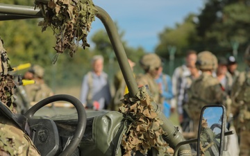 U.S. and U.K. Forces Respond to Civil Protest at Saber Junction 25