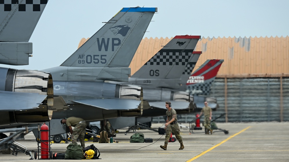 Buddy Squadron 25-2 Kicks Off at Cheongju Air Base