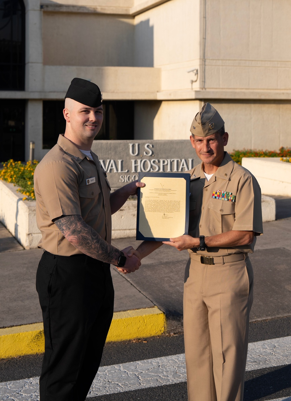 USNMRTC Sigonella Awards Ceremony 15AUG2025
