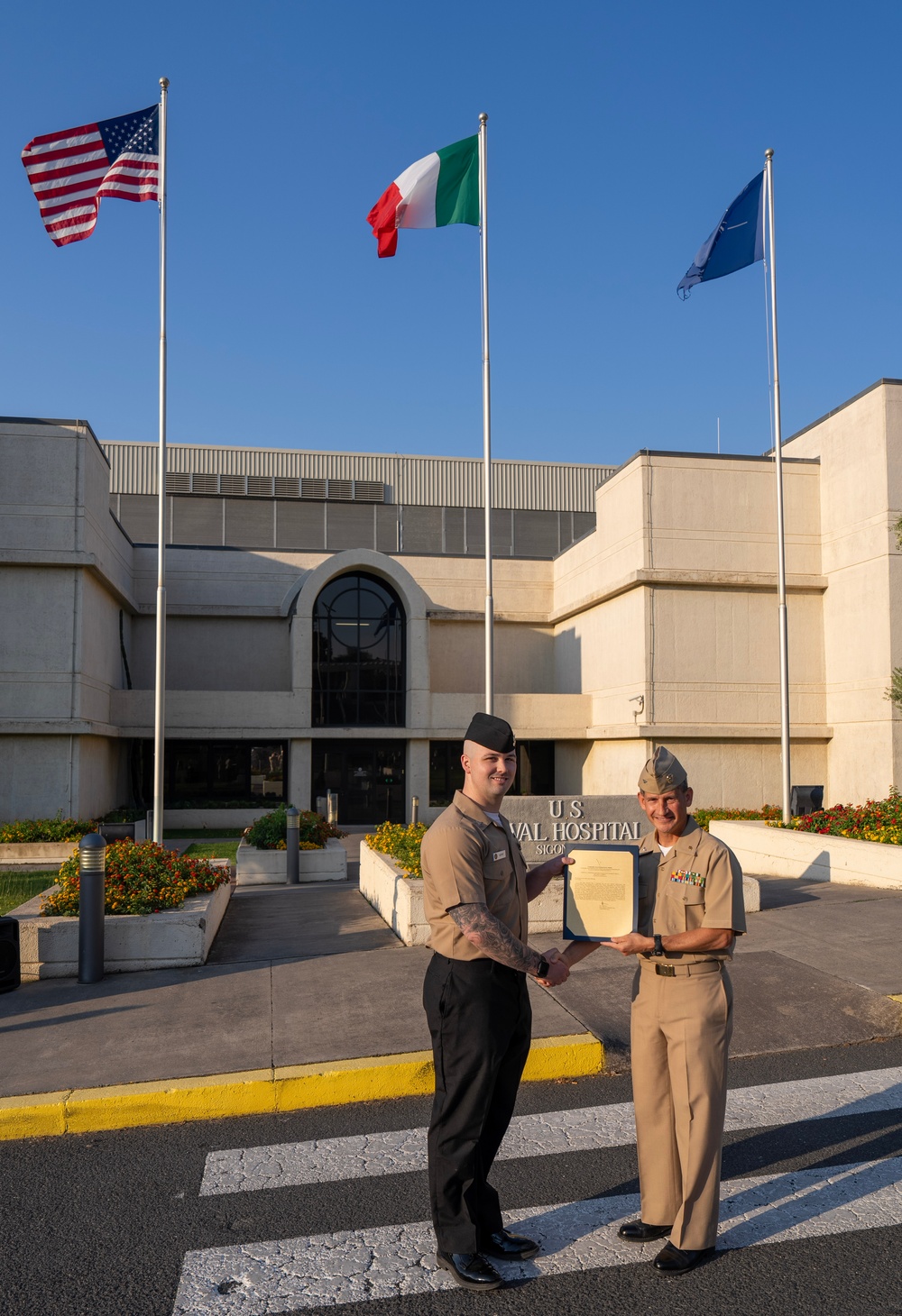 USNMRTC Sigonella Awards Ceremony 15AUG2025