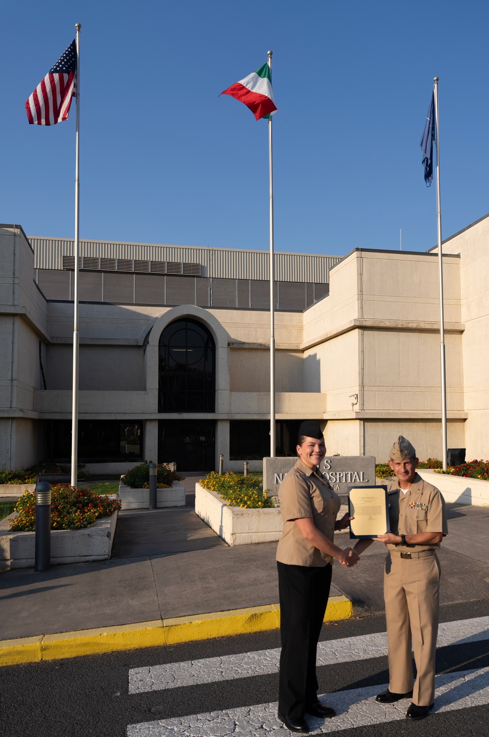 USNMRTC Sigonella Awards Ceremony 15AUG2025